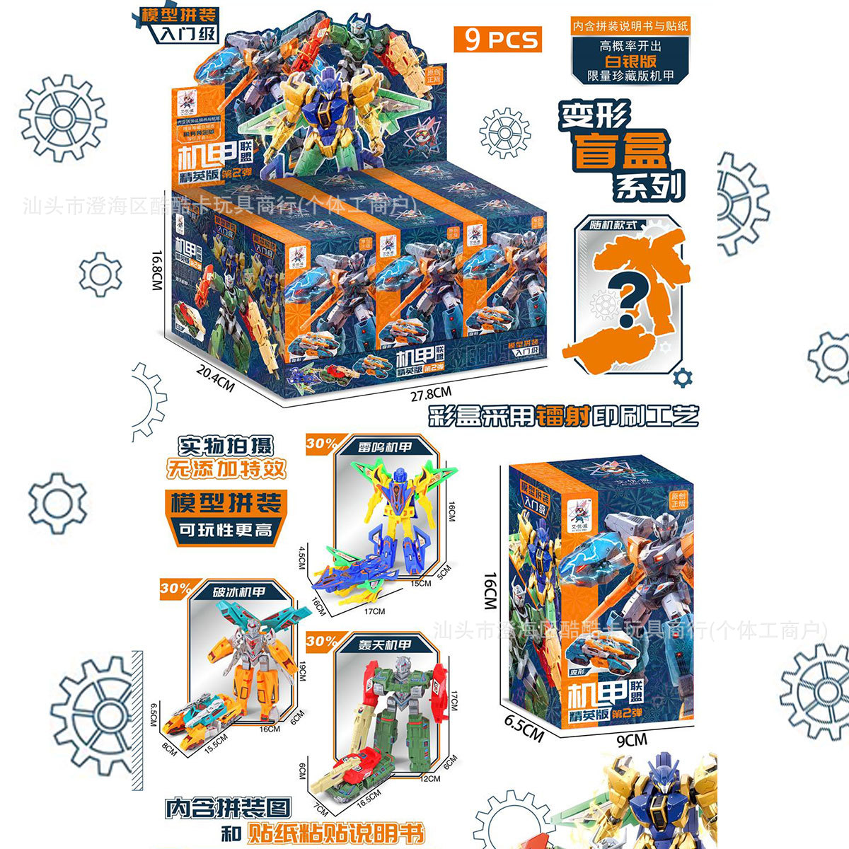 เมชา อัลไลแอนซ์ (ราคาต่อหน่วย, ซื้อ 9 ชิ้น รับกล่องโชว์) AU66-61
