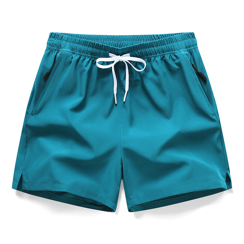 Cross-Border Shorts, Summer Thin Shorts, Men's Quick-Drying Shorts, Running Breathable Sports Beach Pants, Casual Three-Quarter Pants for Men