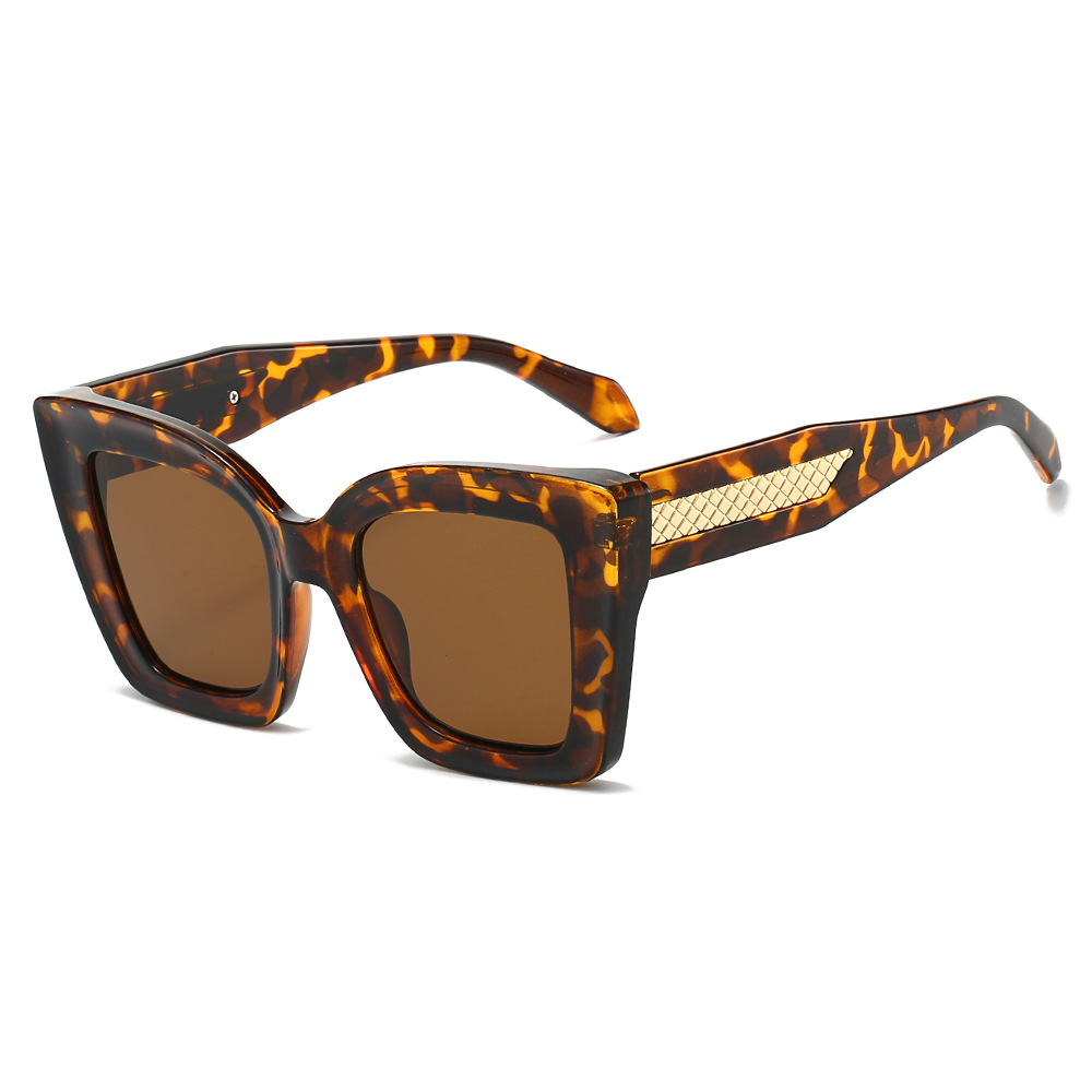 Square Unisex Sunglasses European Style Simple Premium Design_voghion.com