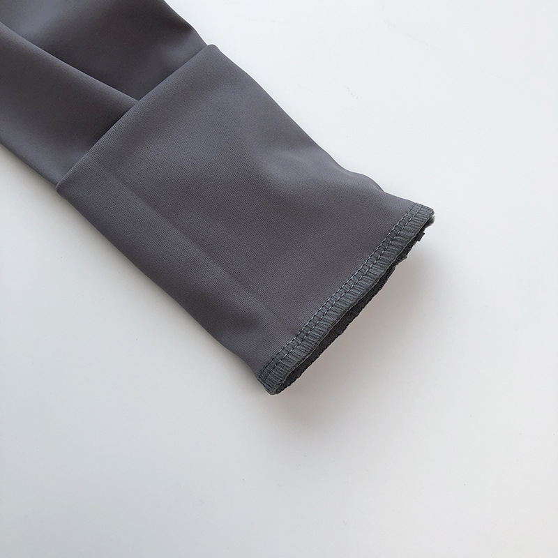 455g Weight Long Sleeve Sleeve Length Nylon, Cotton Blend Fabric Type Regular Top Length Skinny Pants, Sweatpants Pants Type Coat Tops Type Fitness, Yoga Occasion Round Neck Neckline Solid Color Pattern Simple Style, Sport Style Style Simple Style Sport Style Solid Color Nylon Cotton Blend Round Neck Tracksuit Coat Skinny Pants Sweatpants 31