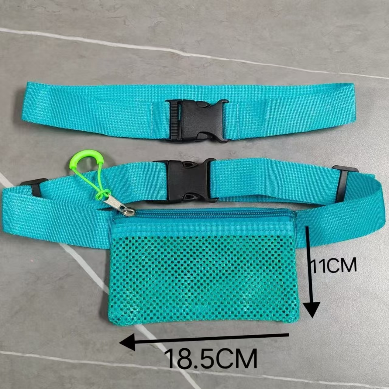 Nova bolsa transversal infantil oca e respirável para máquina de aprendizagem, bolsa de cintura para estudantes com malha para leitura de histórias, bolsa para celular ultrafina.