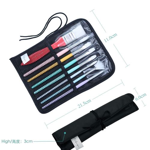 Brush Paul Gauguin 8 set color art painting watercolor acrylic gouache nylon brush oil brush