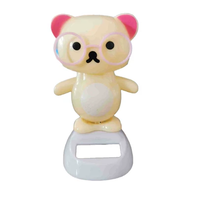 Bobblehead Doll Ornaments Solar — Car ornaments