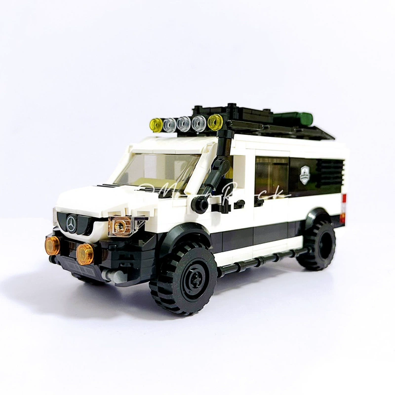 Конструктор Lego, Mercedes-Benz, модель классической машины, 8 деталей, подарок на день рождения