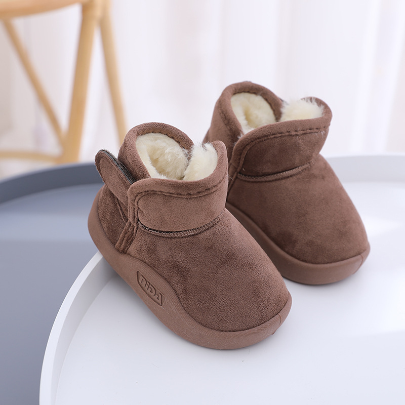 Childrens Snow Boots With Plush Insulation For Boys And Girls_voghion.com