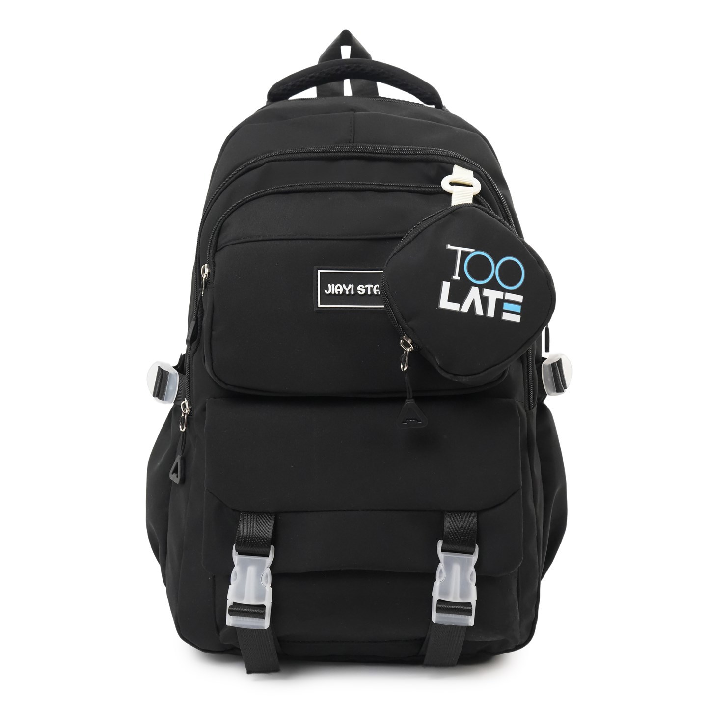 Mochila de dibujos animados de gran capacidad, mochila de escuela secundaria simple y encantadora, tendencia casual para estudiantes universitarios, libro de parejas