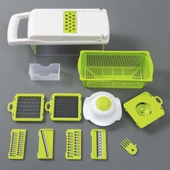 Amazon multifunctional vegetable cutter household shredder vegetable salad dicer convenient multifunctional vegetable cutting artifact