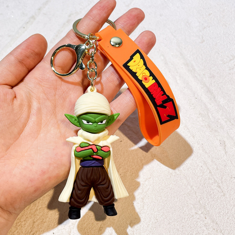 2024新しいドラゴンボールのキーホルダーのストラップのアニメの自動車のカバンは子供のプレゼントの漫画の孫悟空を飾ります。|undefined