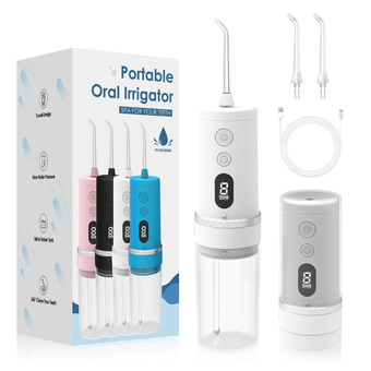 OEM ODM 跨境电动冲牙器家用便携水牙线清洁口腔冲洗器洗牙器定制
