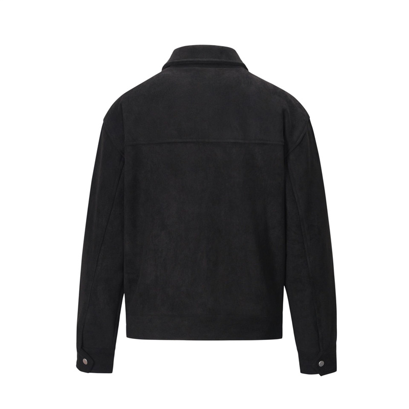 Brand velvet jacket for men and women with zipper, European style, increased thickness 4