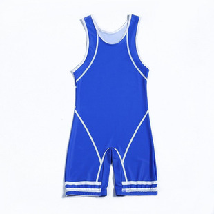International Freestyle One-Piece Transfer Wrestling Suit, Wrestling Competition Training Suit, One-Piece Sports Weightlifting Suit, Quick-Drying