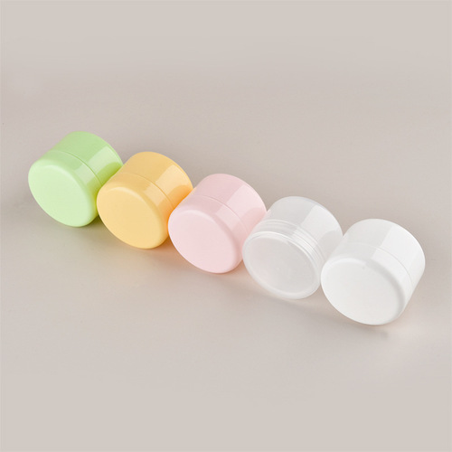 10ml 20g/50g 100g PP round box facial cream box cream bottle cosmetic packaging bottle cream box