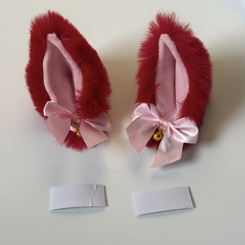 Source factory cat ear helmet decoration motorcycle helmet accessories support in-stock delivery multi-color cat ear helmet decorations