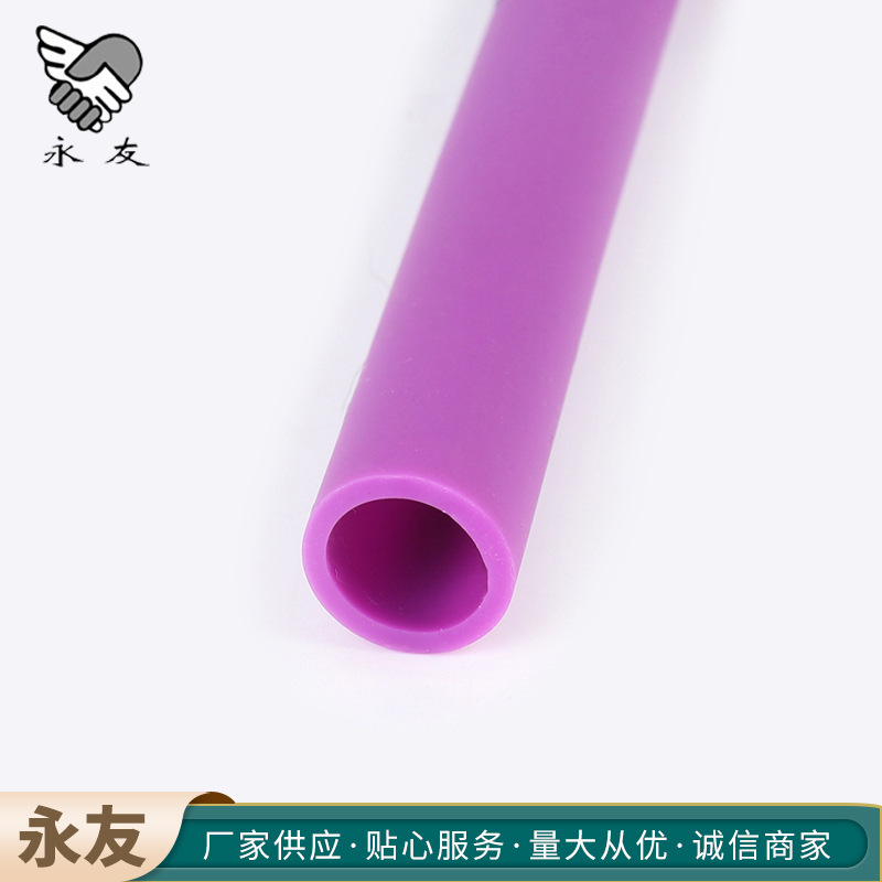 批发大口径薄壁硅胶软管 耐高温阻燃管 蠕动硅胶软管