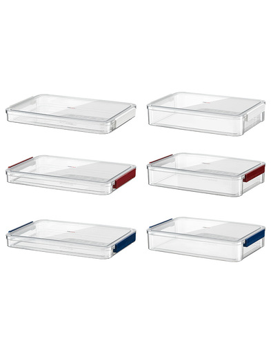 Desktop storage box document information box file classification box storage box plastic office information storage box