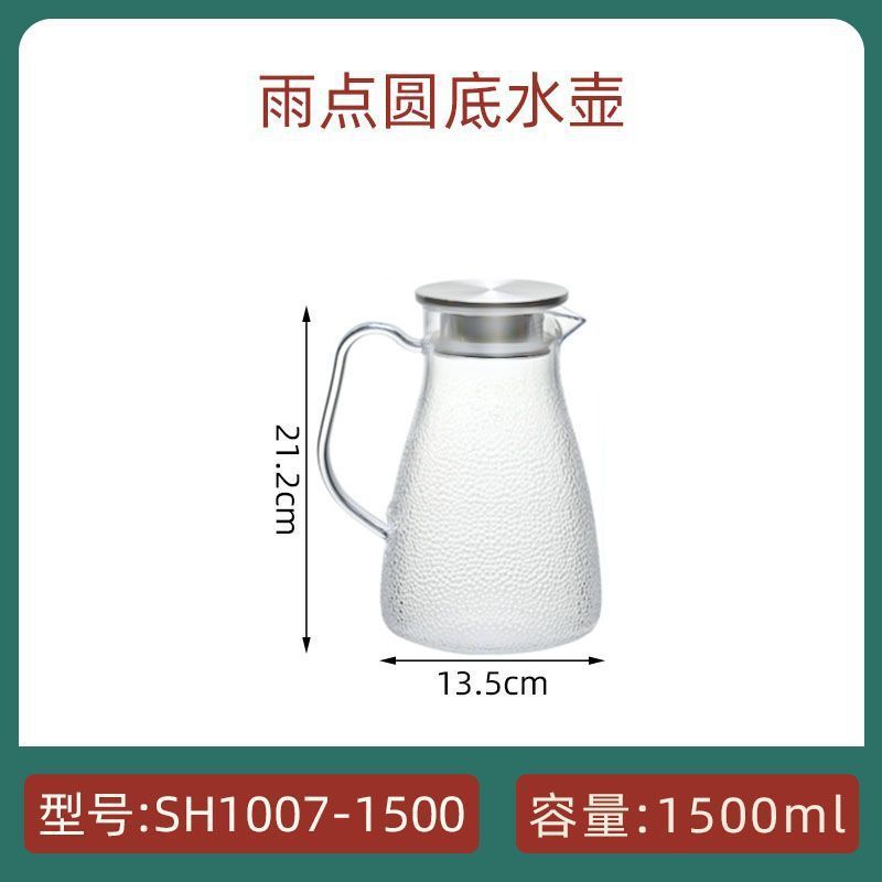 barraca de barbacoa martillo general resistente a alta temperatura a prueba de explosiones hervidor de agua fría de gran capacidad para el hogar engrosar y aumentar la tetera de flores