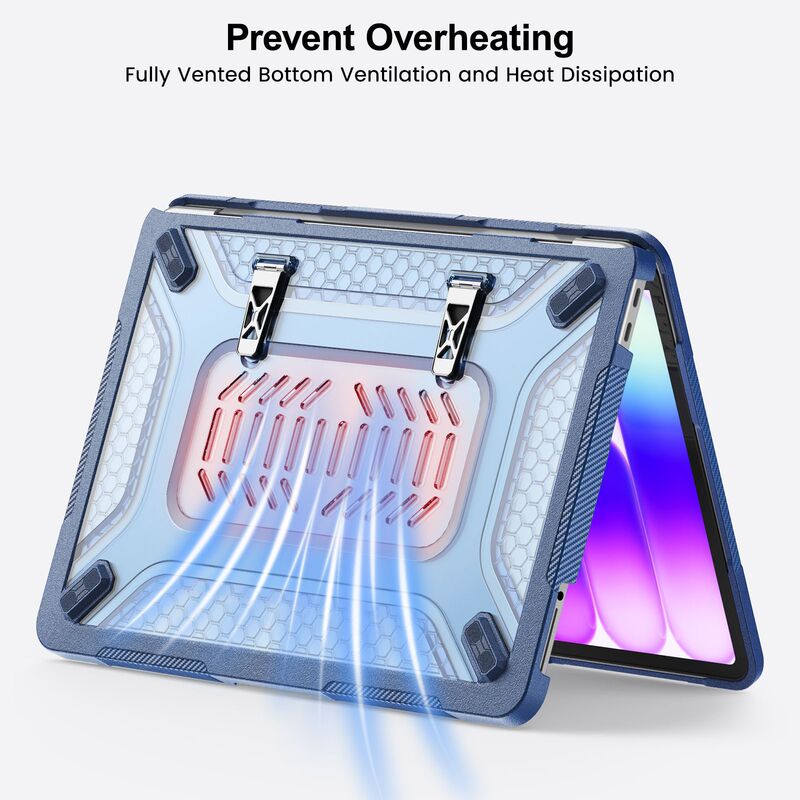 Mac Book Neo 13 Inch 2026 (A3404 Anti-Fall Laptop Case Cooling Stand