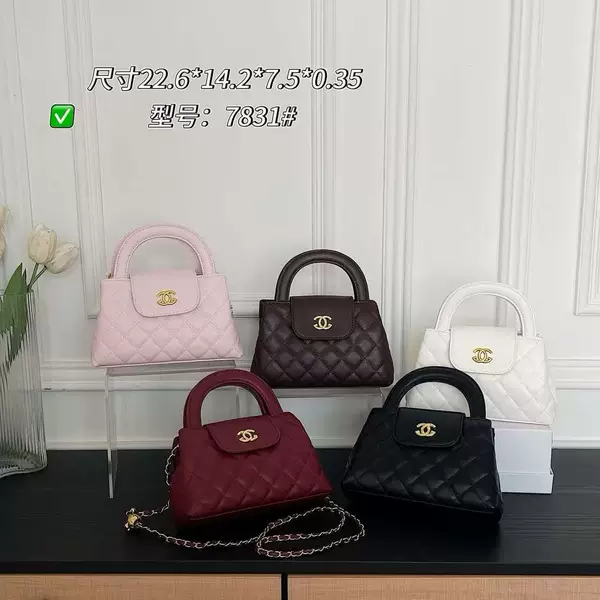 Cross-border foreign trade, small Chanel-style diamond-pattern chain shoulder bag, 2026 new collection, lightweight luxury, high-end handbag