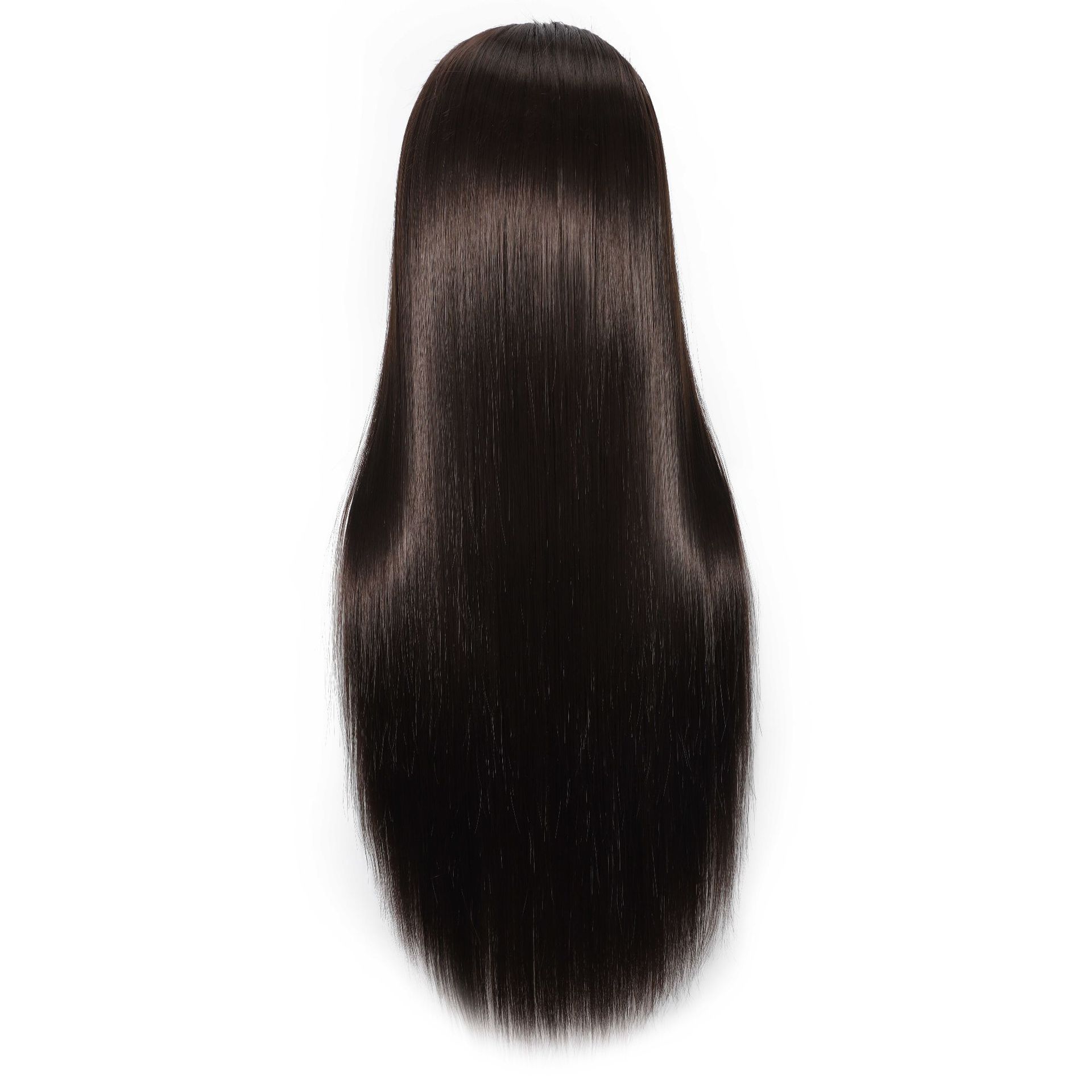 Cabeza de maniquí para práctica de peluquería, modelo de cabeza para enseñanza en corte, alisado, trenzado y peinado del cabello, modelo de cabeza de maniquí, suministro directo del fabricante. image 10