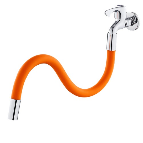 Faucet extension splash-proof extender bathroom balcony faucet faucet shaped extension tube universal rotating hose