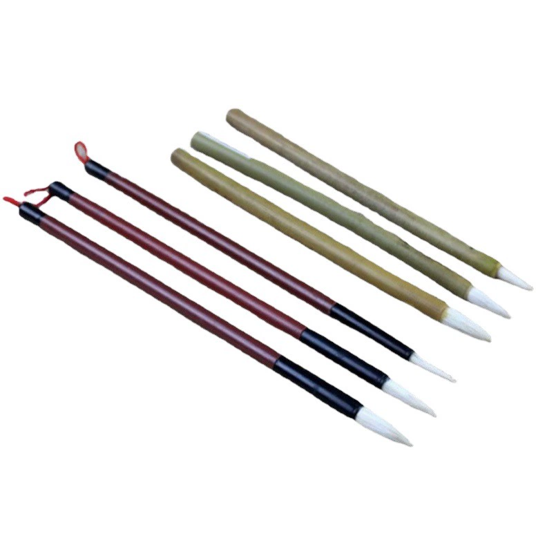 Ручка для рисования, студенческая кисть Jianya Baiyun, чистая шерсть, промышленная фабрика, кисть, краска, дешевая пластиковая кисть для стержня