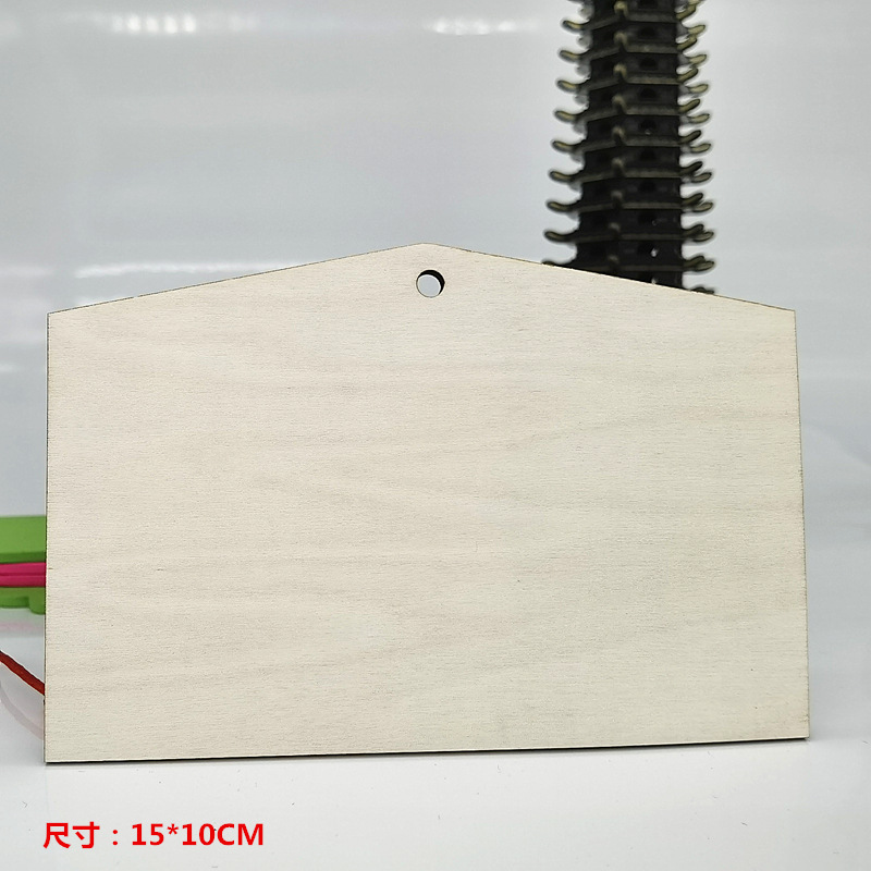Tarjeta de reconocimiento del día de plantación de árboles de madera japonesa de estilo japonés, tarjeta de deseos y oración, tarjeta de árbol escrita a mano, área de decoración de actividades image 13