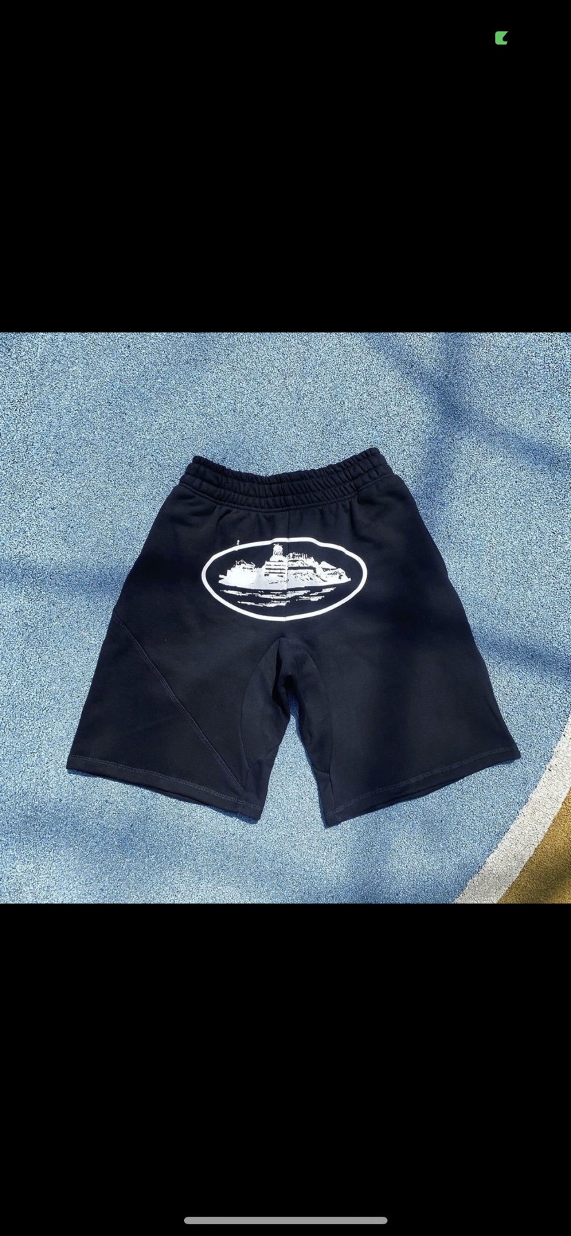 Hellstar Sweat Shorts Devil's Island Black