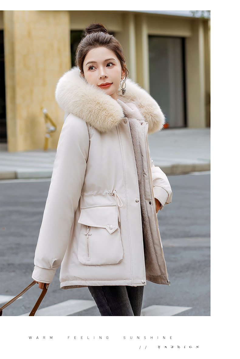 The petite faction overcomes the challenge of women's padded clothing in winter 2024, with new waist cinching slimming_voghion.com