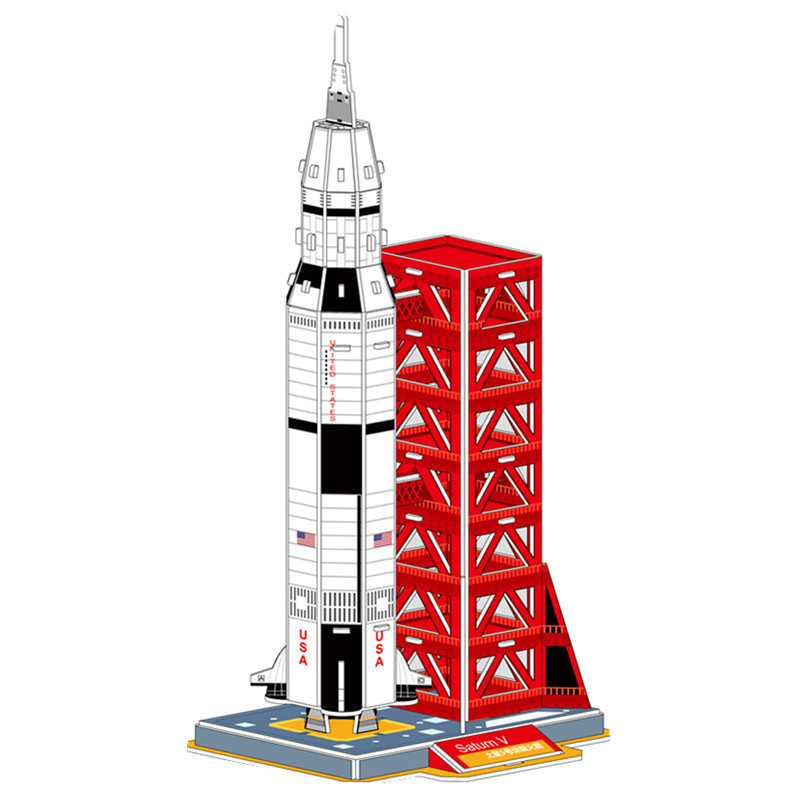 3d立体パズル子供親子玩具建築家手作り益智紙模型プレゼント|undefined