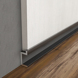 √Aluminum Alloy Skirting Board, Wall Skirting Board, Wall Skirting Board, Gypsum Wall Panel, Closing Edge