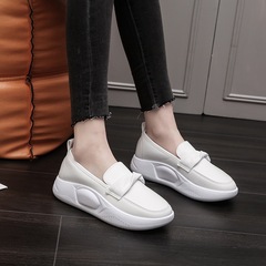 Women's Soft-Cushioned White Breathable Medical Work Shoes, Non-Binding, Comfortable, Odor-Proof, Air-Cushion Sole, All-Season Single Shoes