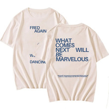 ���羳ŷ�롿Hip Hop Rapper Fred Again T-shirt Camisetas