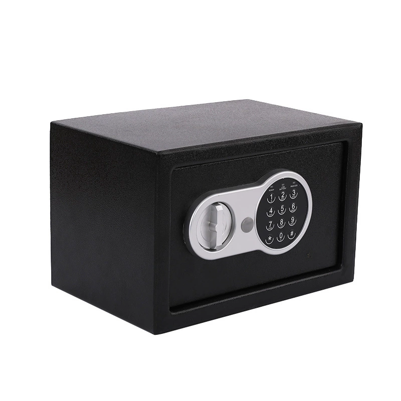 Electronic mechanical safe storage for documents, anti-theft
