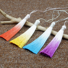 小號段染漸變流蘇垂直抗皺書籤服裝裝飾斷染10厘米小穗子廠家直銷