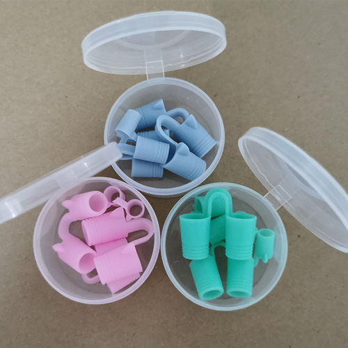 Mini Hollow Nasal Stuff Anti-Snoring Device 8-piece Sleep Anti-Snoring Snoring Device Nose Ventilation Nasal Stuffing Device Set