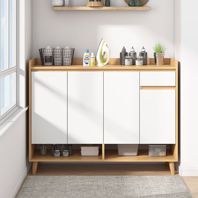 阳台柜飘窗柜储物柜杂物收纳柜抽屉防晒储藏柜鞋柜地柜置物小柜子