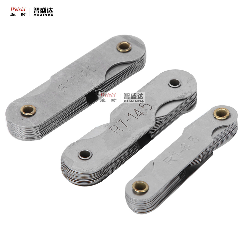 半径规 不锈钢内外弧度R规 螺纹量规半径工具