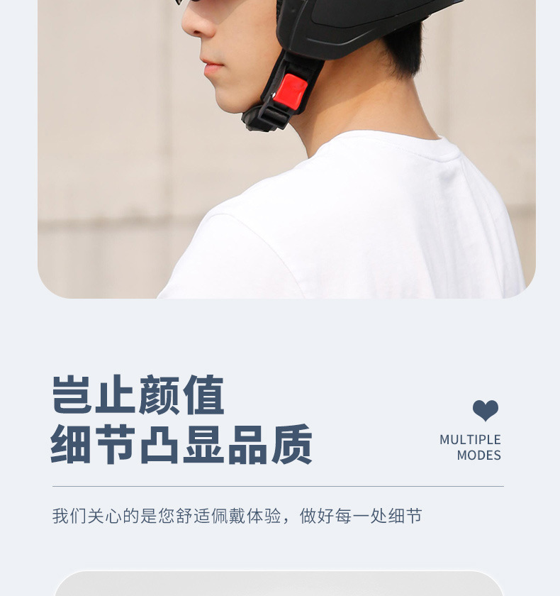 2025 New Electric Motorcycle Helmet 3C Certified