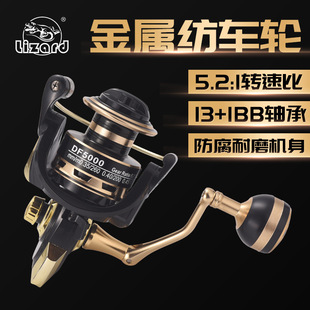 Komelon Fishing Reel All-Metal Casting Rod Fishing Reel Sea Rod Fishing Line Reel Lure Sea Rod Anchor Fishing Long-Casting Spinning Reel