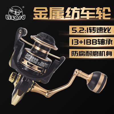 科迈龙渔轮全金属抛竿鱼轮海竿渔线轮路亚海杆锚鱼钓鱼远投纺车轮|ru