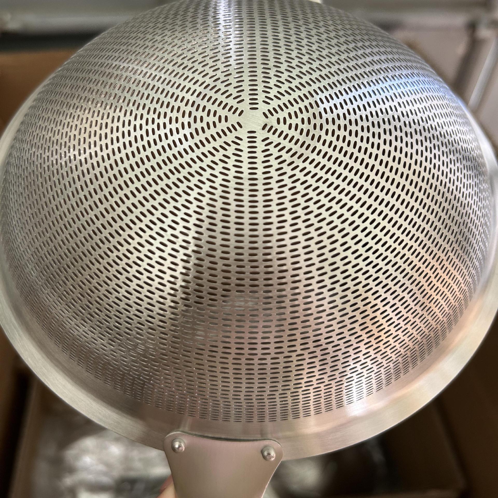 [Fuera de Alemania] Colador de acero inoxidable 304, filtro de fugas de malla fina, máquina de leche de soja, cuchara de olla caliente, cuchara de pantalla de filtro de medicina china