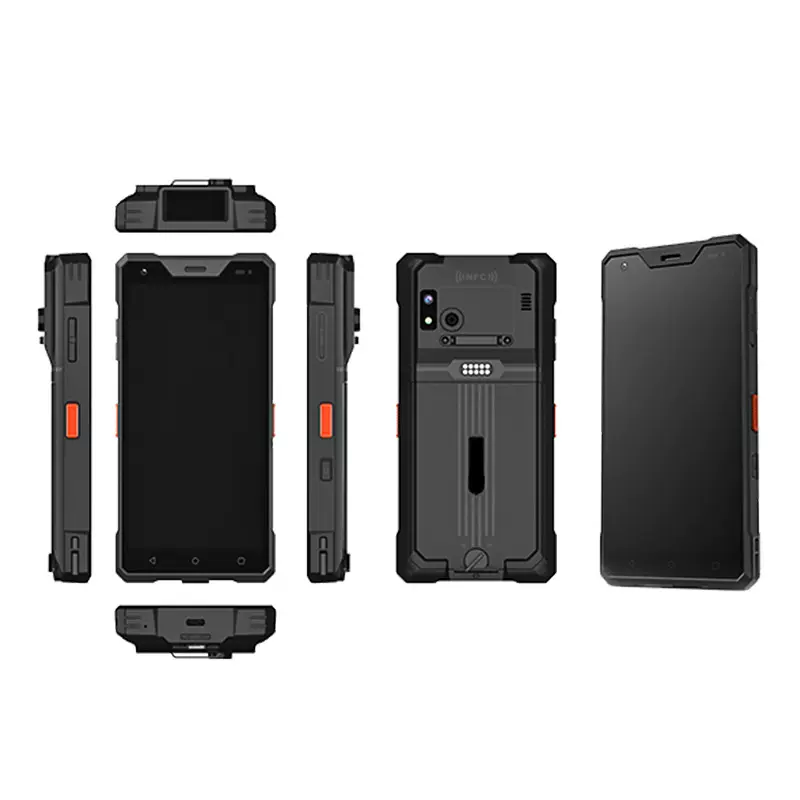 5.5寸IP66防水防尘 RFID模块指纹可选二维扫描三防手持终端PDA