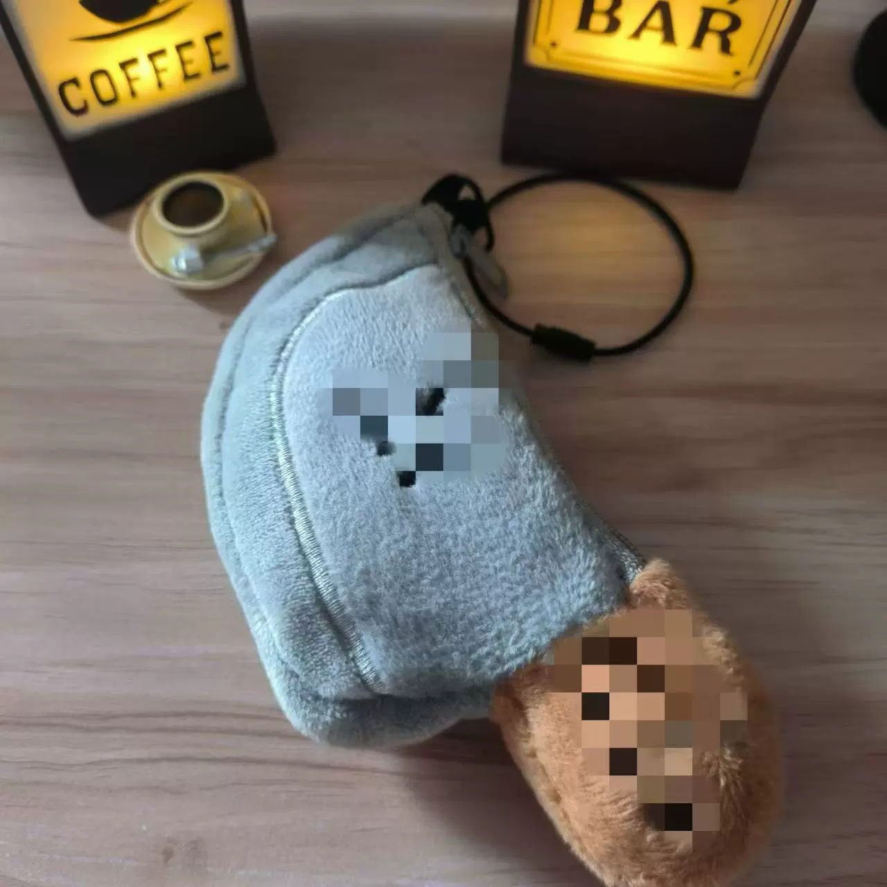 Креативный оригинальный маленький нож плюшевая сумка для наушников подвеска смешной резак мини-сумка для хранения кукол подвеска брелок