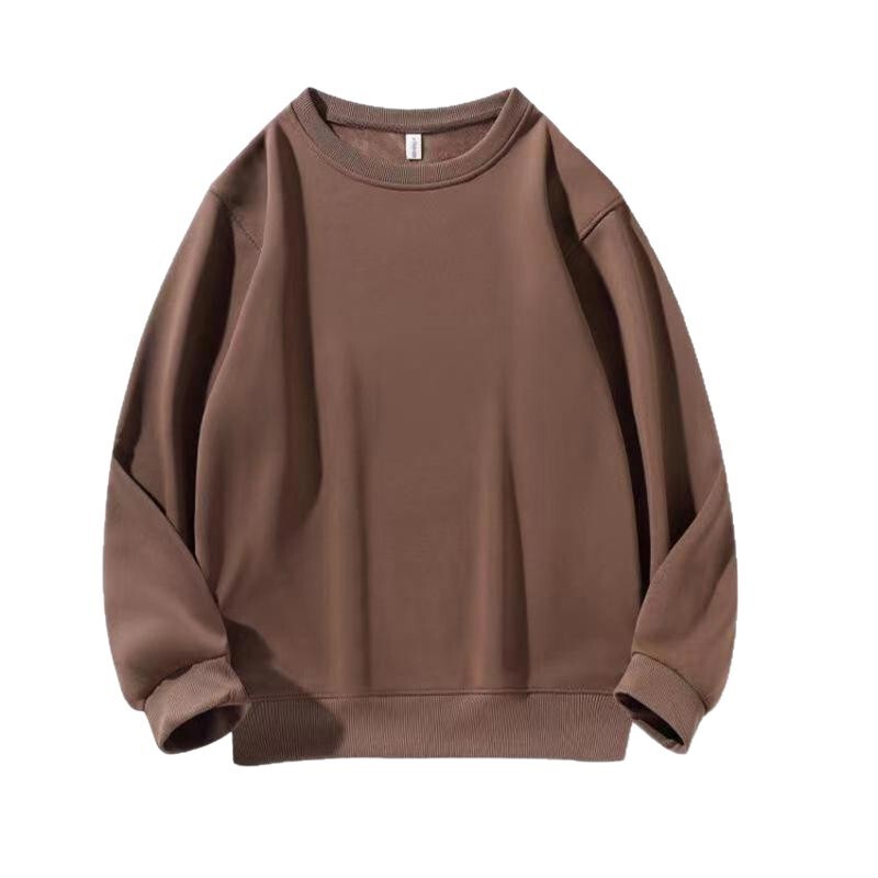 Golden Velvet Sweatshirt Group Work Clothes in stock Autumn and Winter Coat Class Clothes Activities Catering Crewneck Tooling Printing Logo Golden Velvet Sweatshirt Group Work Clothes in stock Autumn and Winter Coat Class Clothes Activities Catering Crewneck Tooling Printing Logo