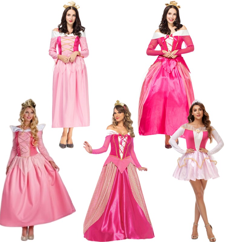 New Halloween Fairy Sleeping Beauty Princess Ello Princess Aurora Dress Costume cosplay Costume