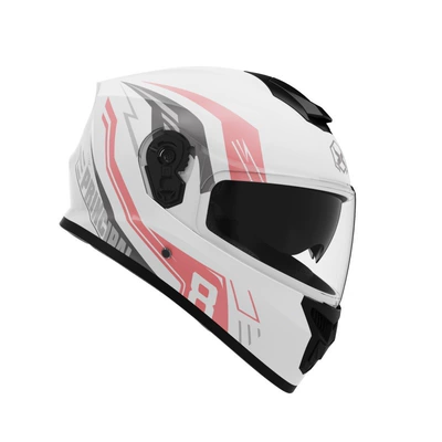Women's Full Covered Full Helmet — Motosiklet kaskı (dəbilqə)