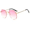 Fashionable trend brand sunglasses, internet celebrity, gradient