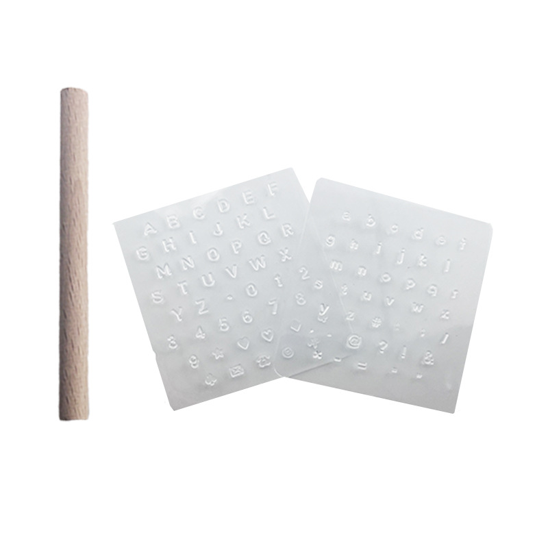 DIY cuero hecho a mano tallado forma herramienta aceite pluma sello cuchillo de corte punzonado