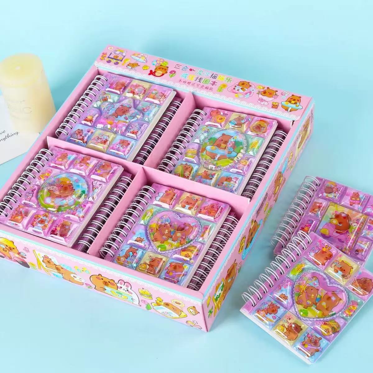 Libro de bobina Sanrio de alto valor Culomi Liusha Shaw Music Bloc de notas Cuaderno de estudiante Diario portátil