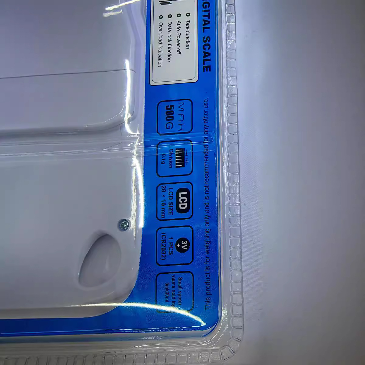 2024 cuchara escala 500g / 0.1g escala electrónica escala de oro escala de joyería burbuja